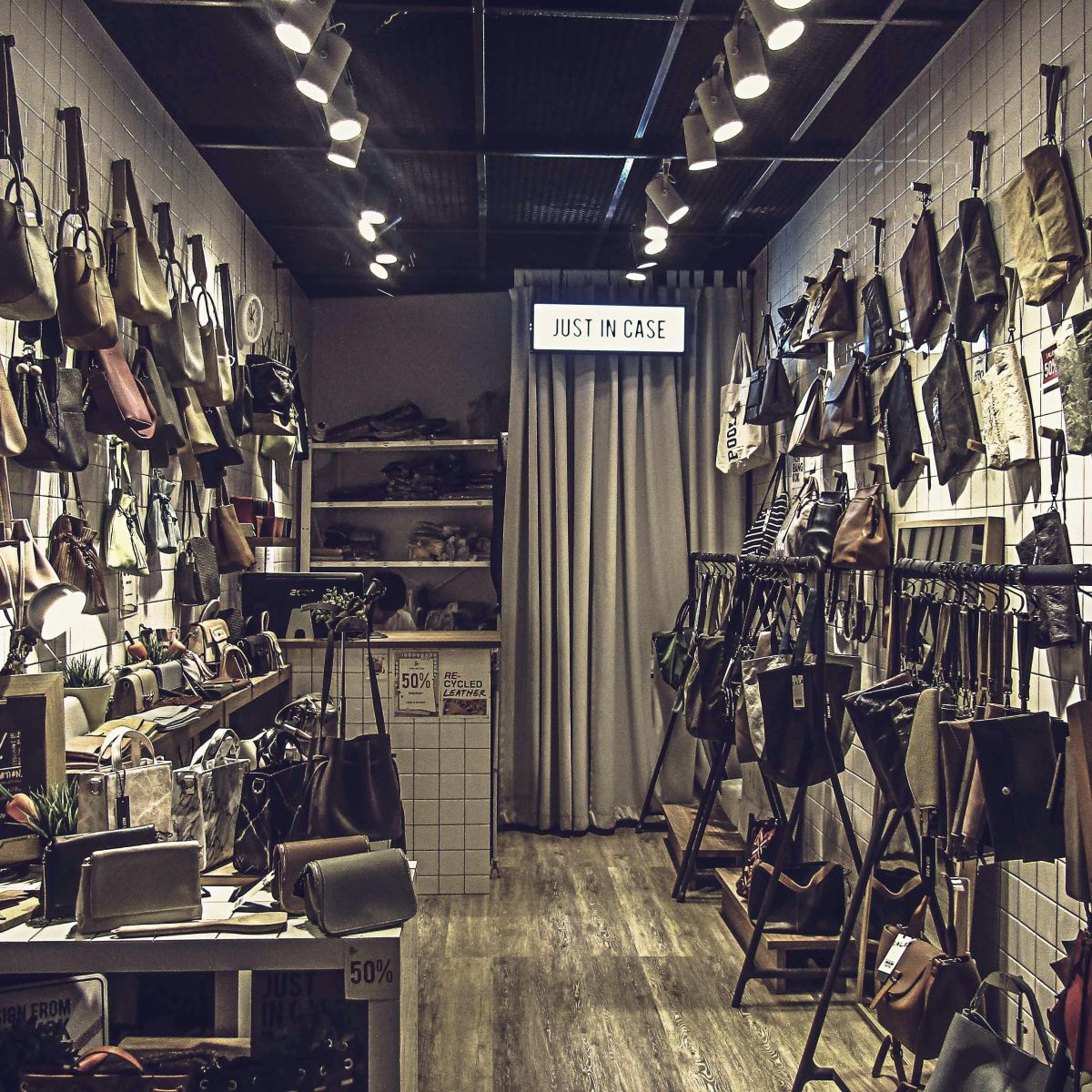 Picture of a bag's store